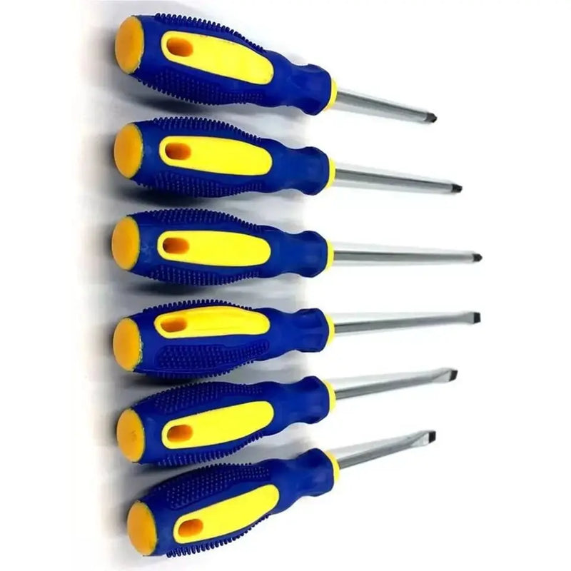 Jogo de Chave de Fenda e Philips 6 Peças