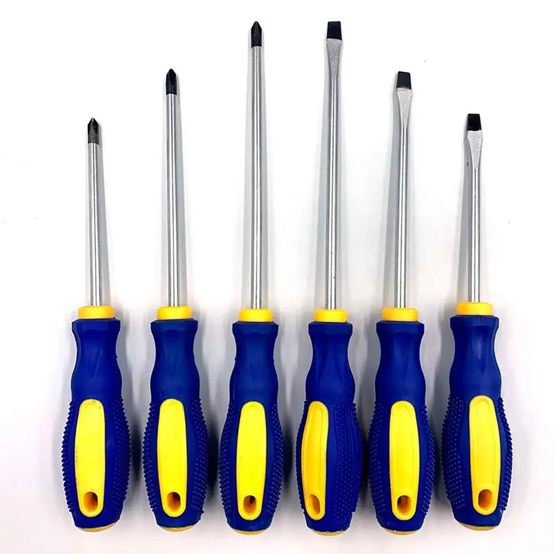 Jogo de Chave de Fenda e Philips 6 Peças