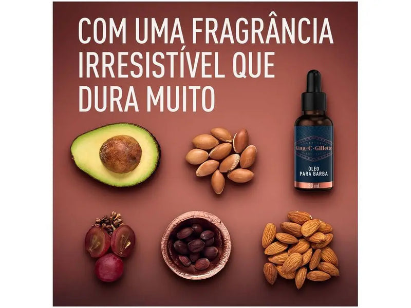 Óleo para Barba Gillette King C