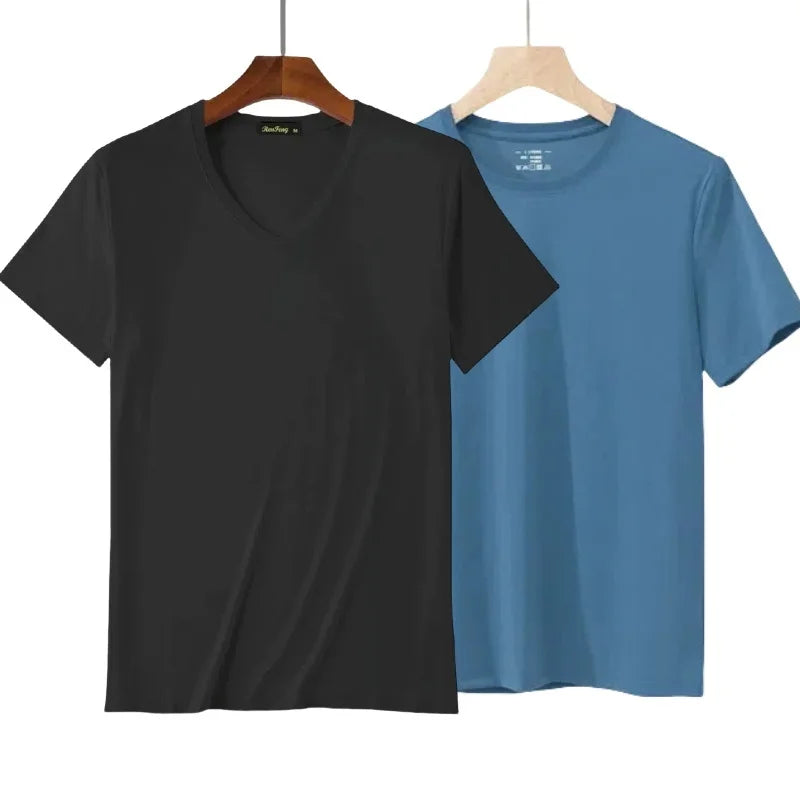 Camiseta de Fibra de Bambu kit com 2 camisetas