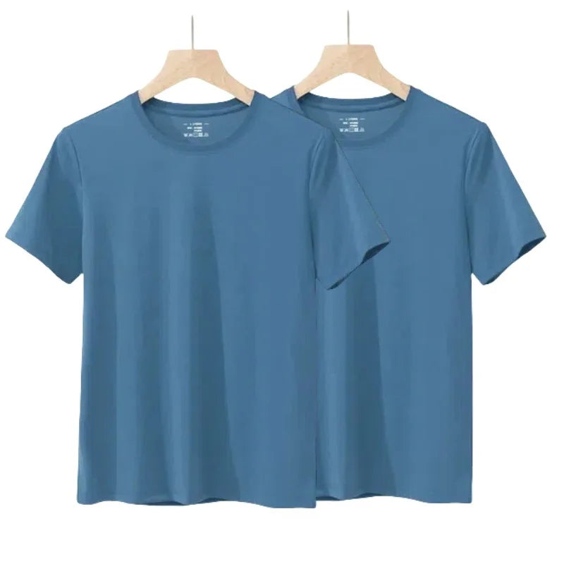 Camiseta de Fibra de Bambu kit com 2 camisetas